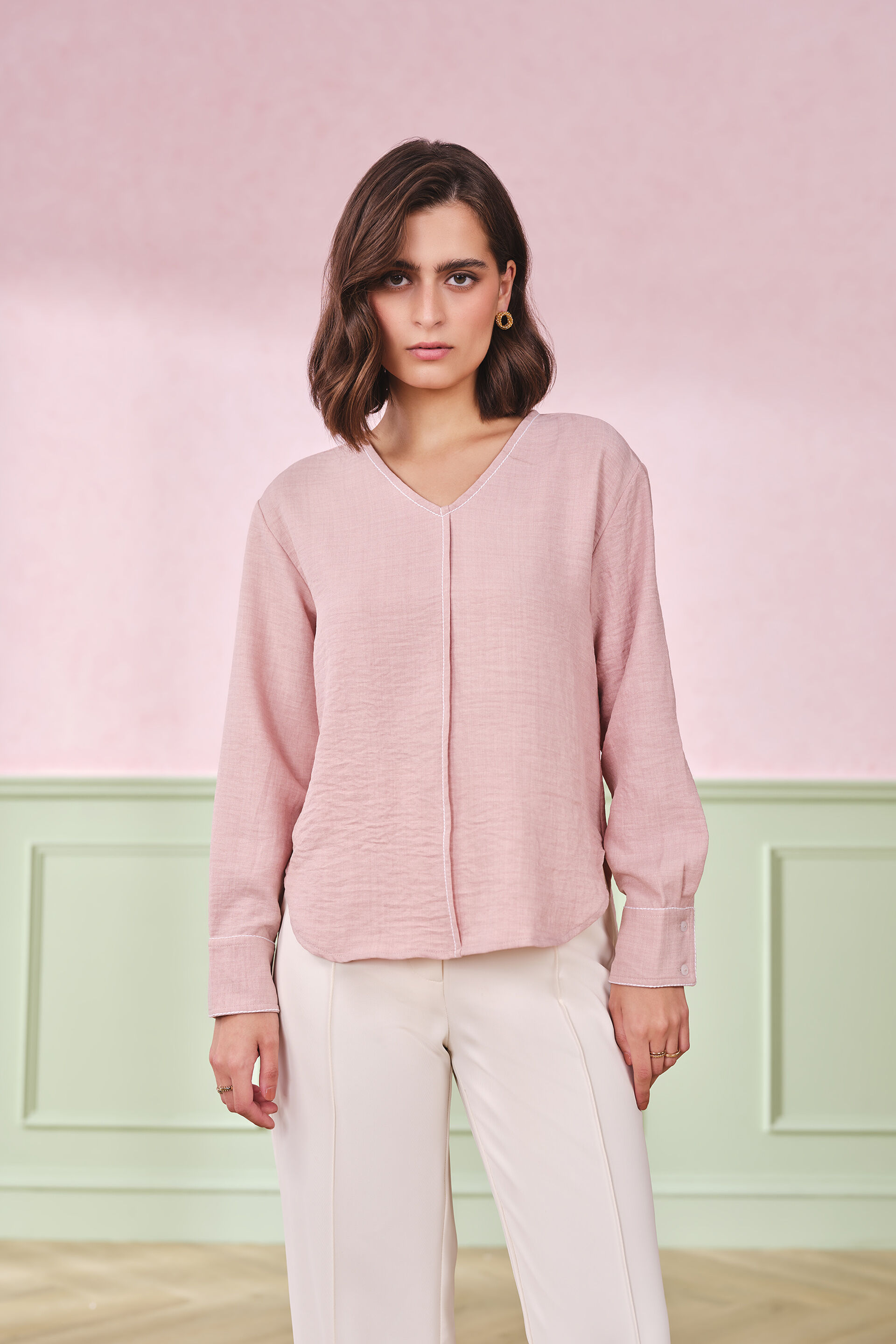 Peach Perfect Top, Peach, image 1